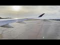 delta a350 900 pushback taxi and takeoff from atlanta atl