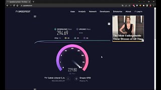 Fibex Telecom - 300Mbps Speedtest/Fast