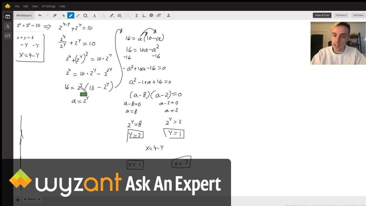 Solving Tricky Log And Exponent Problem Youtube