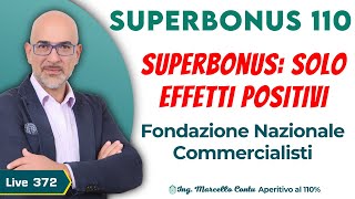 SuperBonus 110 - SuperBonus: solo effetti positivi Fondazione Nazionale Commercialisti - N. 372