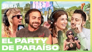 FIESTA en la PLAYA con OLGA y POLICIALES con VIRGINIA MESSI | Paraíso Fiscal | COMPLETO 17/01