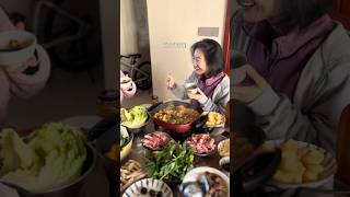 winter means hotpot at home with family!