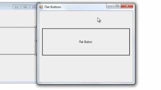 Visual Basic - Flat Buttons
