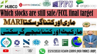 PSX TODAY ANALYSIS/ MARI FFC FCCL HCAR GAL OGDC ENGROH DGKC EFERT CENERGY WAVESAPP PRL NRL ATRL