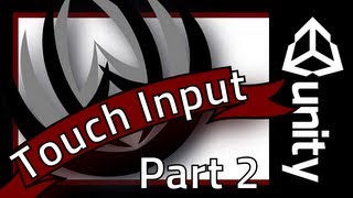 Unity Touch Input Buttons Tutorial (Part 2)