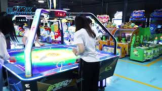 EPARK 4 Person Speed Hockey Two Players Air Hockey Machine Coin Operated Air Hockey Table