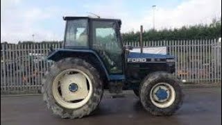 Ford 6640 4 wheel drive tractor October auction 8