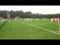 fsa fc with near goal corner kick npl showcase