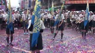 大甲媽祖回鑾踩街-藍色動感樂團-定點表演-03