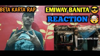 Reaction on Emiway Bantai - Beta Karta Rap (Prod by Xistence) |King Of The Streets (Album)JKREACTION