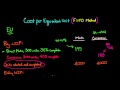 Cost Per Equivalent Unit, FIFO Method, Part 1