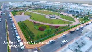 Aerial shots  - AP Secretariat at Velagapudi