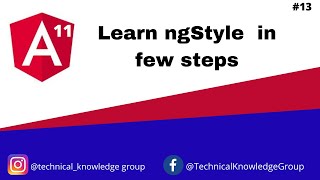 Angular 11 - ngStyle in Angular 11 #tutorial 13