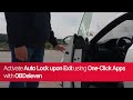 How to activate Auto-Lock on Exit in Audi & Volkswagen vehicles