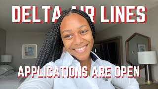 Delta Air Lines Flight Attendant Application OPEN – How to Apply & What You Need to Know