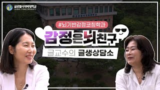 [글교수의 글생상담소] 감정은 뇌친구_#뇌기반감정코칭학과