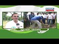 tree plantation message at climate panchayat fighting pollution in sonepur