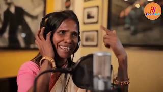 Ranu Mondal recording her 3rd song with Salman Khan