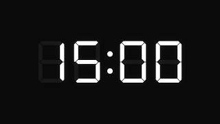 15 Minute Timer with Alarm – 900 Second Countdown