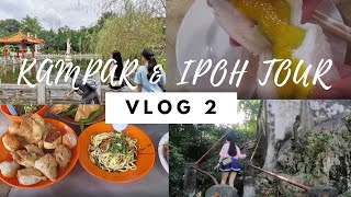 [VLOG] /11.12.2021/ KAMPAR \u0026 IPOH TOUR /三天两夜/ 美食🍴/ TRAILS OF KAMPAR🏡/ 霹雳洞 /点心🥟/ 咖喱面包鸡🍞🍗 / #2