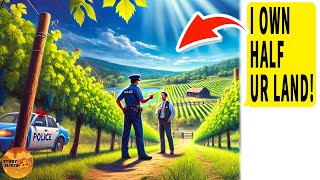 Neighbor Claims 50% of My Vineyard Is His, Calls Police When I Block Him Out!