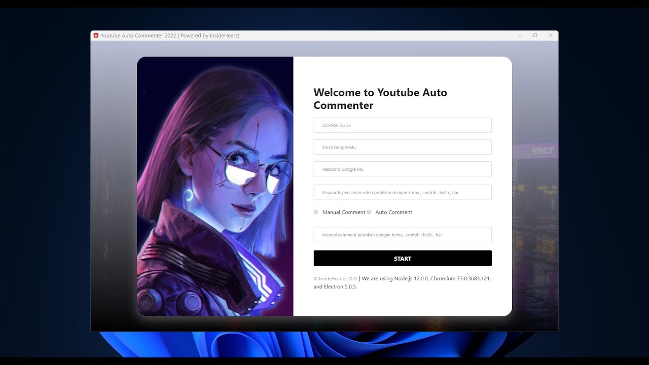 Auto Commenter Gui Version V 2 3 Youtube
