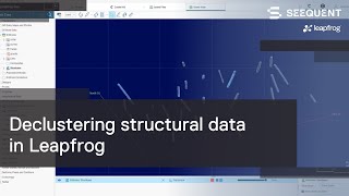 Declustering structural data in Leapfrog