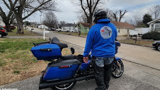 pt 1 Polar Run 2025 using Sena mesh headsets on my 2024 Harley-Davidson Road Glide with 5 or people