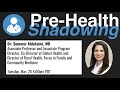 75 - Family and Community Medicine - Dr. Sommer Aldulaimi, MD | Pre-Health Shadowing