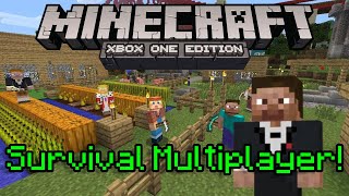 Playing Minecraft Xbox One Survival Multiplayer PT.4 (Viewers Can Join)