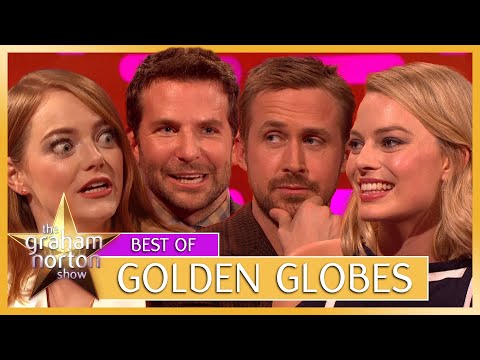 Barbie’s Margot Robbie & Ryan Gosling Compare Body Art Golden Globes The Graham Norton Show