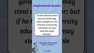 Theodore Roosevelt Quote #15 | Theodore Roosevelt Quotes about life  |  Life Quotes | Quotes #shorts