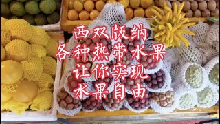 【小龙在版纳】Xishuangbanna, a variety of tropical fruits, let you realize fruit freedom. 2022-12-16