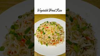 Vegetable Fried Rice #shorts #friedrice #vegfriedrice