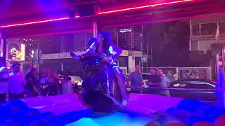 😲BEST BULL RIDE IN BENIDORM 🔥MECHANUCAL BULL in Spain 2024 4K OCTOBER