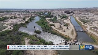 KCFD practices water rescues ahead of Memorial Day weekend