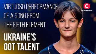 🎙Virtuoso performance of a song from The Fifth Element – Ukraine's Got Talent