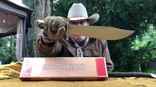 Rough Rider Crown Stag Bowie Knife FULL REVIEW # RR2590 @ SMKW