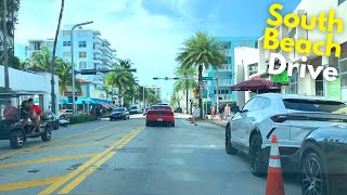 4K Miami Beach, South Beach Summer Drive