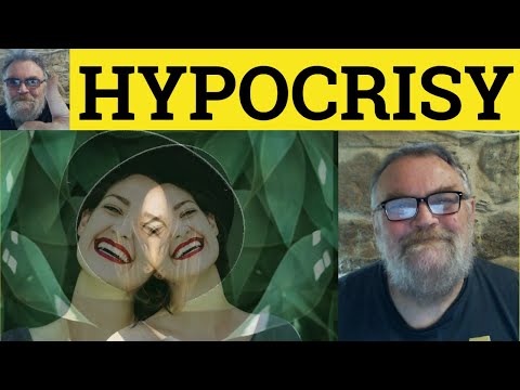 How do you use the word hypocrite in a sentence?