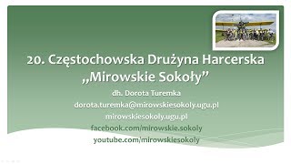 Podsumowanie dotychczasowej działalności 20. CDH Mirowskie Sokoły