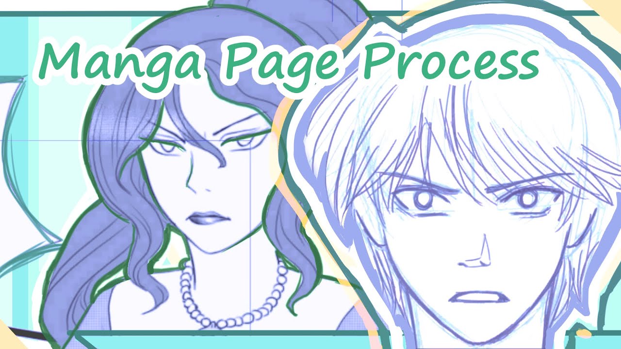My Manga Page Process Youtube