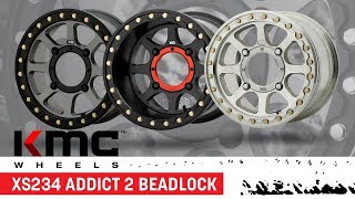 KMC XD XS234 Addict 2 Beadlock Wheels for UTVs | Side By Sides