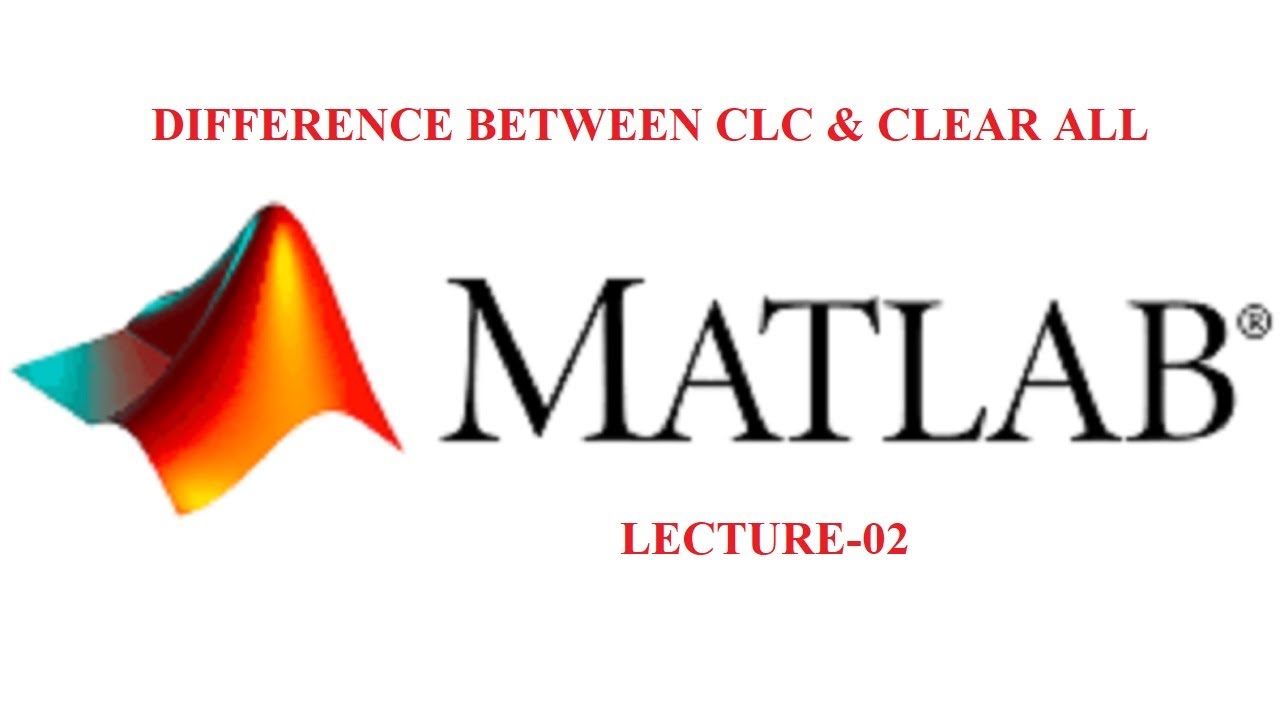 Difference | Clc & Clear All | MATLAB Command | Basics | R2018a - YouTube