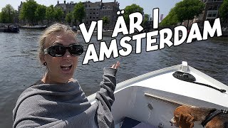 VI HYR EN BÅT I AMSTERDAM