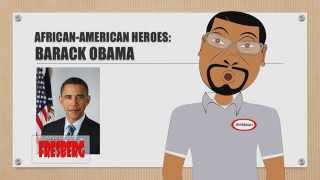 Black History Month: African American Heroes - Barack Obama - Educational Cartoon for Children