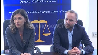 Albulena Haxhiu merr detyrën në Ministrinë e Drejtësisë - 04.02.2020 - Klan Kosova