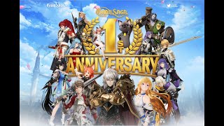 『Gran Saga』(グランサガ)周年イベ配布チケット200連＋STEPアップガチャ