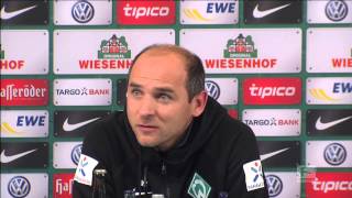 Viktor Skripnik: Richard Strebinger? "Gutes Spiel gemacht" | SV Werder Bremen - Hannover 96 3:3