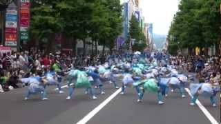 2012よさこいソーラン祭り　夢想漣えさし　海心母響　丸井前